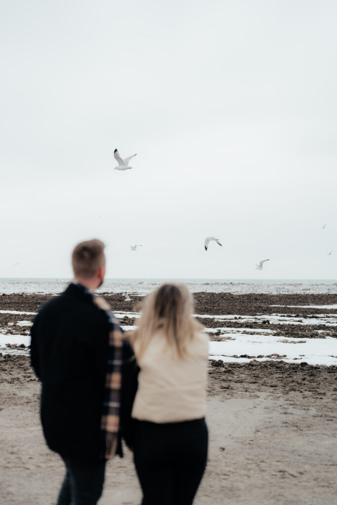 Couple at Woodlawn Beach, Hamburg NY